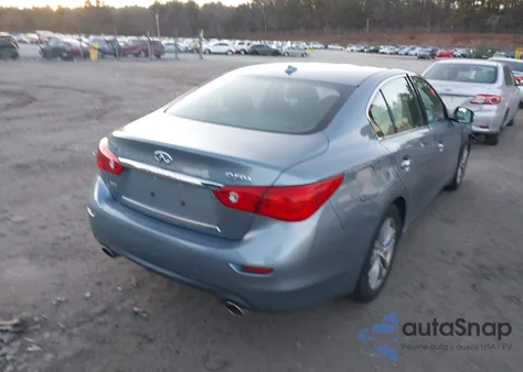 2014 Infiniti Q50 from USA, damaged, VIN JN1BV7AR4EM693836